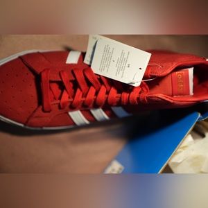 Adidas Basketball Profi NWT Scarlet/white/gold